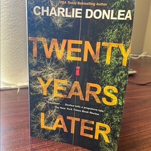 Charlie Donlea 'Twenty Years Later' Book